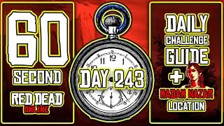60 Second - Red Dead Online Daily Challenges Guide + Role Dailies & Madam Nazar: 01/11/20 #RDR2 #RDO
