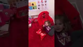 Toddler Using a Calming Corner to Self-Regulate