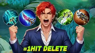 WTF INSANE DAMAGE!! CHOU 1 HIT DMG BUILD AND FULL GAMEPLAY💀 2026 HIT| MLBB