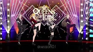 #IdolQueensProduction (Realistic idol making simulation game!)  #karalupin  #kpop #seajah01 🪩