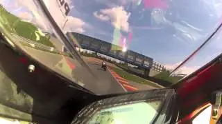 MV Agusta F3 VS KTM RC8 Sachsenring onboard HD