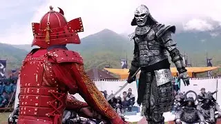 Duelo a muerte entre Keanu Reeves vs. Golem Samurai | ESCENA DE LUCHA | 47 Ronin | Clip en Espa&ntilde;ol
