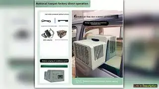tent portable outdoor camping frequency conversion refrigeration free duct air conditioner Compact