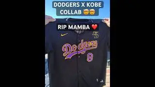 #FOUND #kobebryant & #dodgers #collab #fleamarket #mlb #nba #rip #kobe #lakers #thrifting #ebay #buy