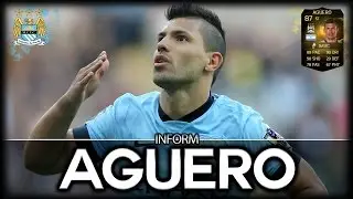 FIFA 15 UT - IF AGUERO || FIFA 15 Ultimate Team 87 Inform Player Review + In Game Stats