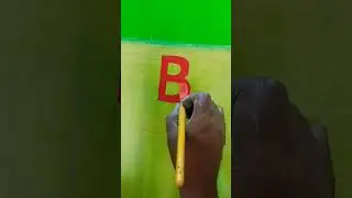 How write letters on wall . @creativecanvasart #shorts #Viral #video