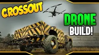 Crossout ➤ DRONE BUILD! - Crossout Attack Drone Build [Crossout Gameplay]