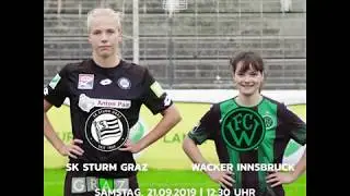 Live auf &Ouml;FB-TV! SK Sturm Graz gegen FC Wacker Innsbruck