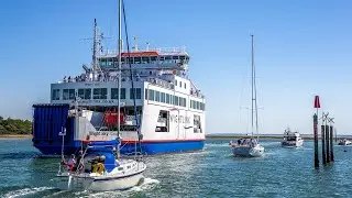 Safe boating around the Wightlink Lymington ferry