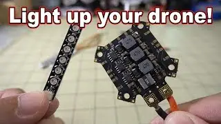Christmas Lights for Drones!  // HGLRC PDB LED Kit Review 👍🎄