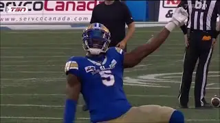 Winnipeg Blue Bombers vs Hamilton Tiger Cats Willie Jefferson Two Sacks June 9, 2023