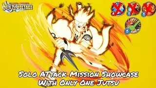 True God? KLM Minato Solo Attack Mission Showcase With Only One Jutsu! Naruto x Boruto Ninja Voltage