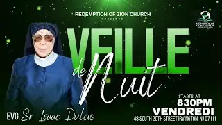 Redemption of Zion Church| Veille De Nuit |February 20, 2026