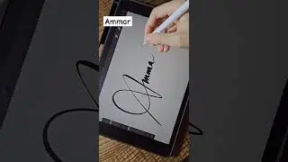 Name: Ammar | How To Design Your Own Amazing Signature