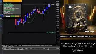 XAUUSD LIVE TRADE with EWFX SENTINEL EA, US Session!