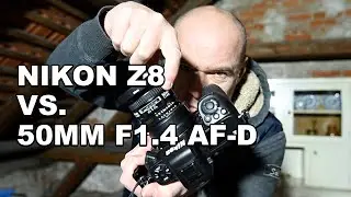 ALTES OBJEKTIV vs. NEUE KAMERA | Nikon 50mm 1.4 AF-D an Nikon Z8 getestet