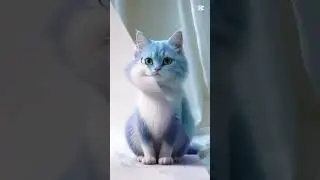 Cuteness Overload: Realistic to Cute 3D Cat Evolution!