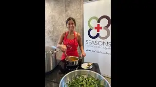 Garlic Scape Pesto with Nicoletta, Cucina Povera, right here at Seasons Pharmacy and Culinaria