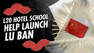 L20 Hotel School students at Lu Ban Restaurant Launch