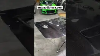 Carbon Charger Redeye Hood @AutoAddictUSA #autoaddictusa #sportscar #mopar #dodgecharger