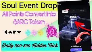 CARV Protocol Instant Point 😱|| Crypto Loot 😳 || 200-500 Instant soul Points 🥳 || New Crypto Earning