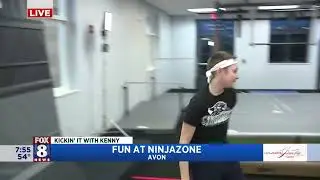 FOX 8 NEWS Cleveland Kenny Kicks It At Ninjazone