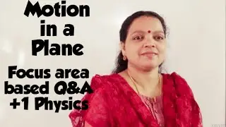+1 Physics: Focus Area Based Quick Revision // Chapter 4: Motion in a Plane