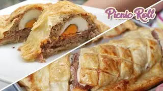 Picnic Roll 😍 || Beef Stuffed Puff Pastry