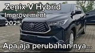 Improvement Toyota Kijang Innova Zenix 2.0 V Hybrid 2025 | Black | Eksterior - Interior | Medan