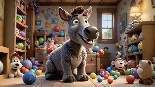A Donkey in My Toy Chest 🐴🎁 | Funny Nursery Rhymes Songs for Kids & Toddlers