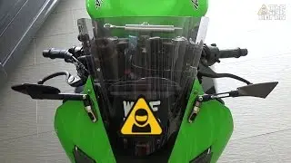 Kawasaki Ninja ZX-6R | After-market side mirrors comparison & review