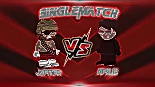 SingleMatch: Jupiter vs Apollo [Doodle Army 2: Mini Militia]