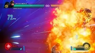 MARVEL VS. CAPCOM: INFINITE Cap and Winter tag team