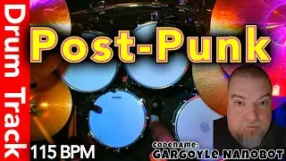 20-Minute Post-Punk Drum Loop | 
