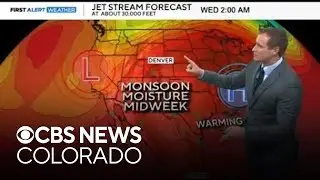Monsoon pattern sets up in Colorado: what to expect this week