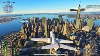 Ultimate Cityscape - Flying High Above New York in MS Flight Simulator