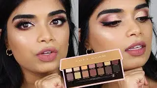 ABH SOFT GLAM PALETTE MAKEUP TUTORIAL! MEDIUM INDIAN SKINTONES