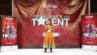 Swathi  Singing Performance || Telangana Got Talent || TGOTB033