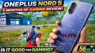 OnePlus Nord 5 &ndash; 5 Months Gaming Review 😱 | PUBG BGMI Performance