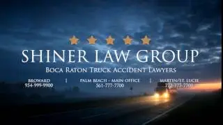 Boca Raton Truck Accident Lawyer | FREE Consultation 561-777-7700 Shiner Law Group