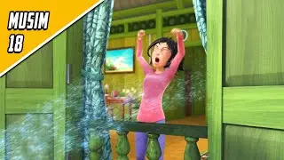 Upin & Ipin Musim 18 - Kak Ros Ngamuk Kena Siram | Upin Ipin Terbaru 2024