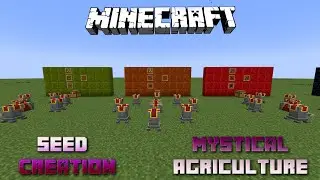 Seed Creation 🍎🪴🍋 Minecraft Mystical Agriculture Tutorial 🍎🪴🍋 English 🍎🪴🍋 