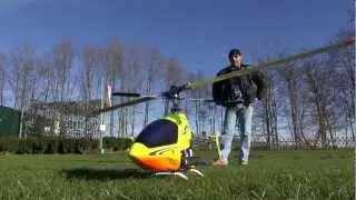 DJI Wookong-H Autopilot on a Hirobo Freya (Nitro Heli)