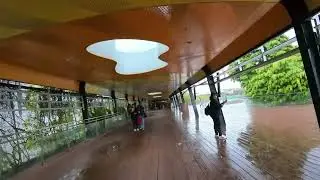 How to Walk from VivoCity to Sentosa | Sentosa Boardwalk Guide | HarbourFront MRT | May 2025 | Rain