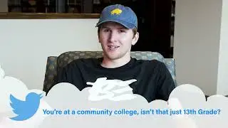 SU MEAN TWEETS - Isn't Community College Just 13th grade?