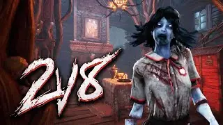 47 minutes of Spirit in 2v8 | DBD Killer Gameplay No Commentary