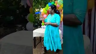 Bubble shooter playing with family