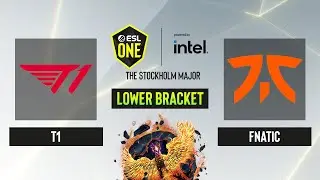 Dota2 - T1 vs. Fnatic - Lower Bracket - Game 1 -  ESL One Stockholm 2022