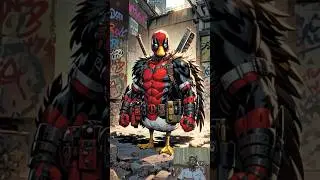 [part 2] superheroes and duck hybrid form 🛑 marvel hybrid characters | avengers vs marvel #shorts