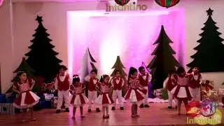 Kinder 2 en su baile de Navidad 2024🎄